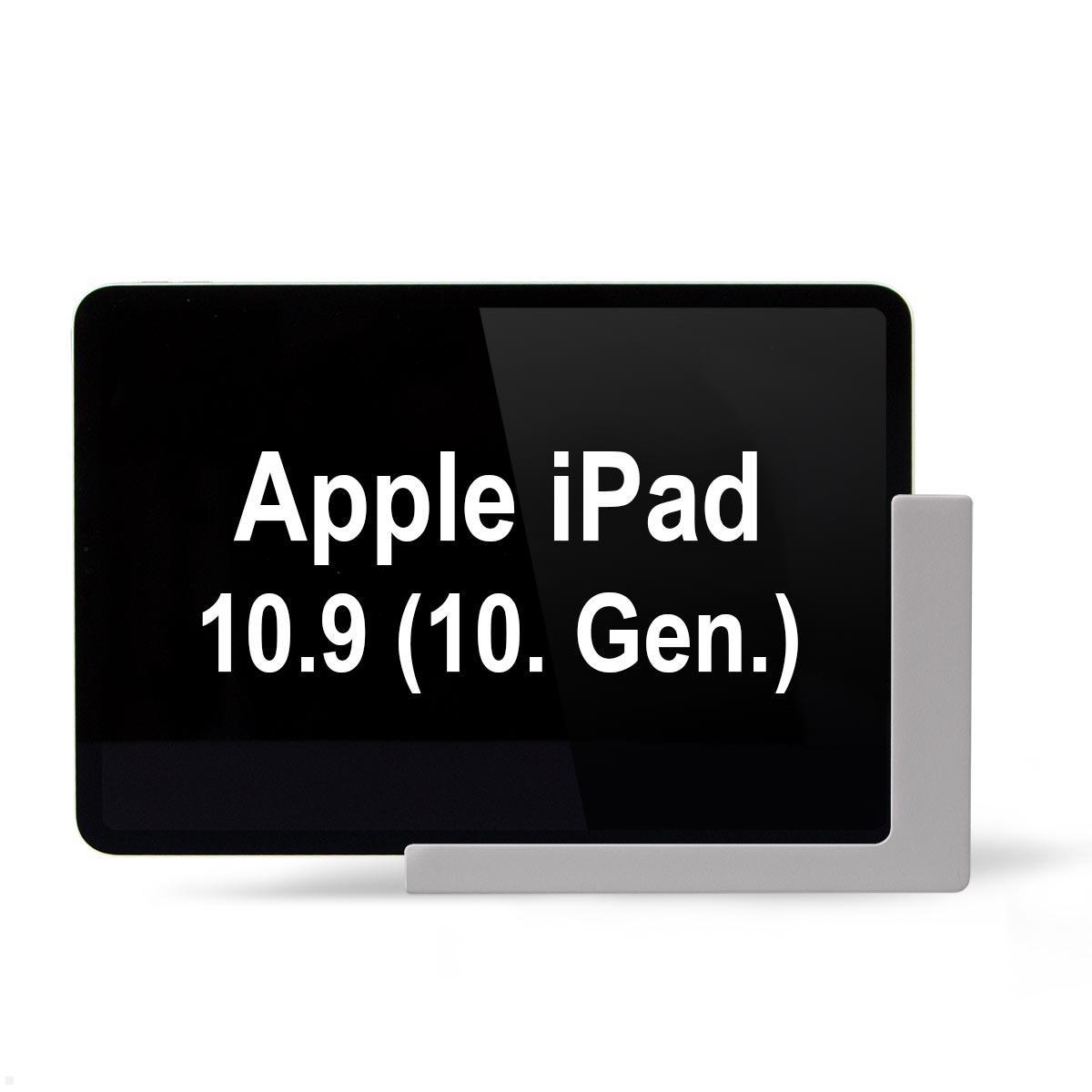 TabLines TWP027S Wandhalterung für Apple iPad 10.9 (10. Gen.), silber TabLines TWP027S Wandhalterung für Apple iPad 10.9 (10. Gen.), silber