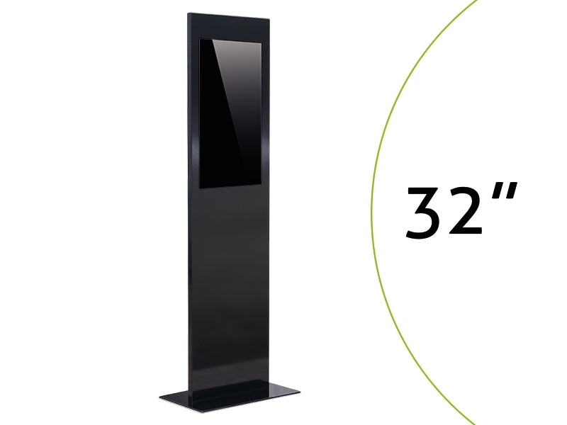 MonLines MDS007B Design Display Stele 32 Zoll THIN Premium MonLines MDS007B Design Display Stele 32 Zoll THIN Premium