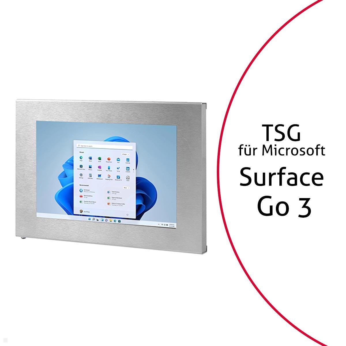 TabLines TSG084E Tablet Schutzgehäuse für Microsoft Surface Go 3, Edelstahl TabLines TSG084E Tablet Schutzgehäuse für Microsoft Surface Go 3, Edelstahl