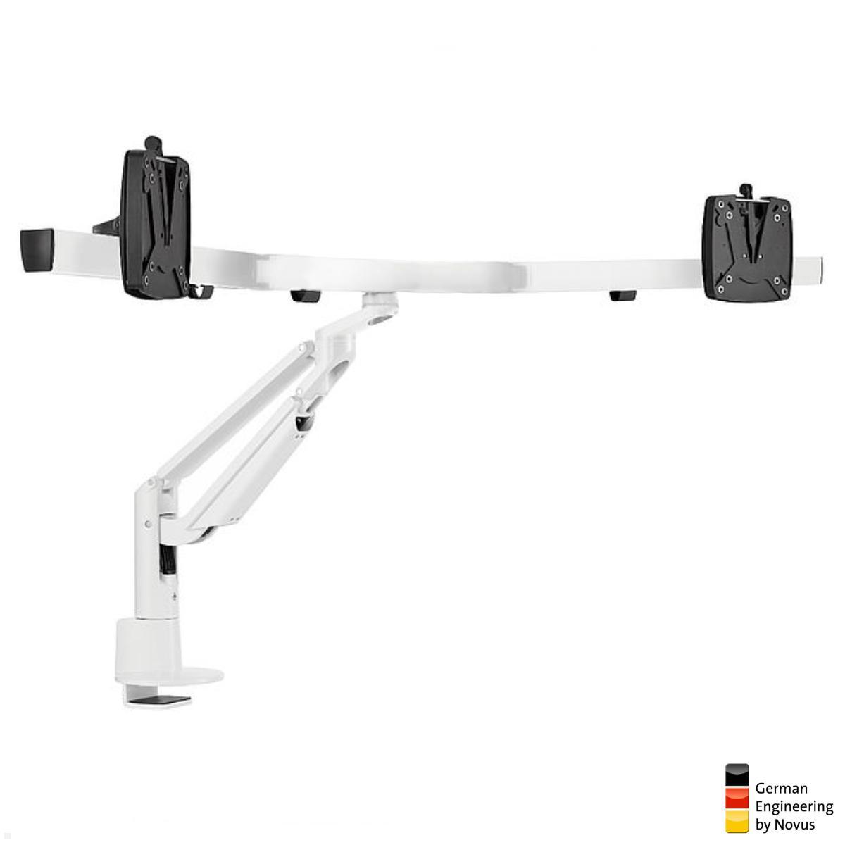 Novus Clu Plus X3 C Monitorhalter für 2 Monitore bis 32 Zoll (993+2011+002), weiß Novus Clu Plus X3 C Monitorhalter für 2 Monitore bis 32 Zoll (993+2011+002), weiß