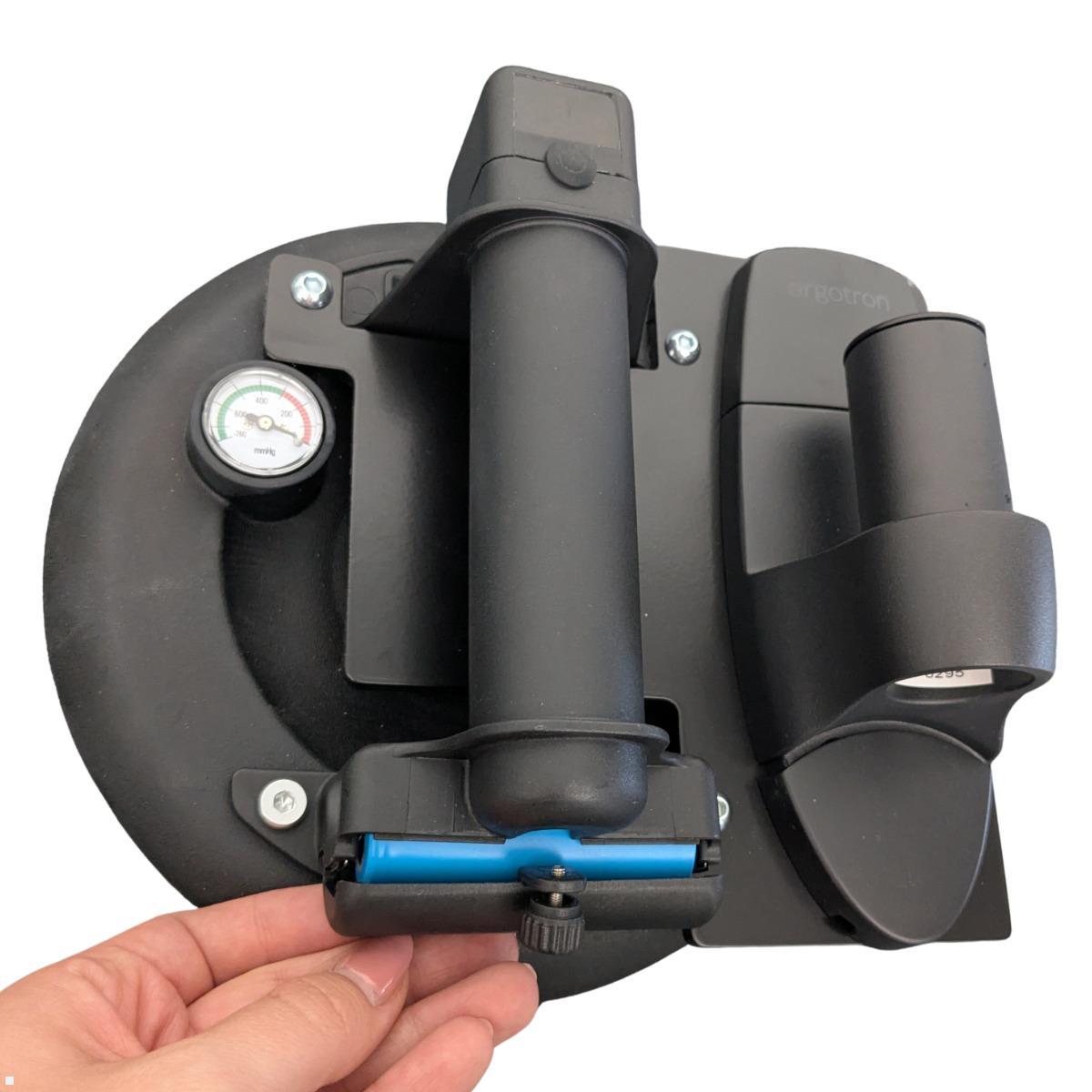 TecLines TNH004 Notebookhalterung mit Akku-Saugnapf, einfaches Batterie austauschen