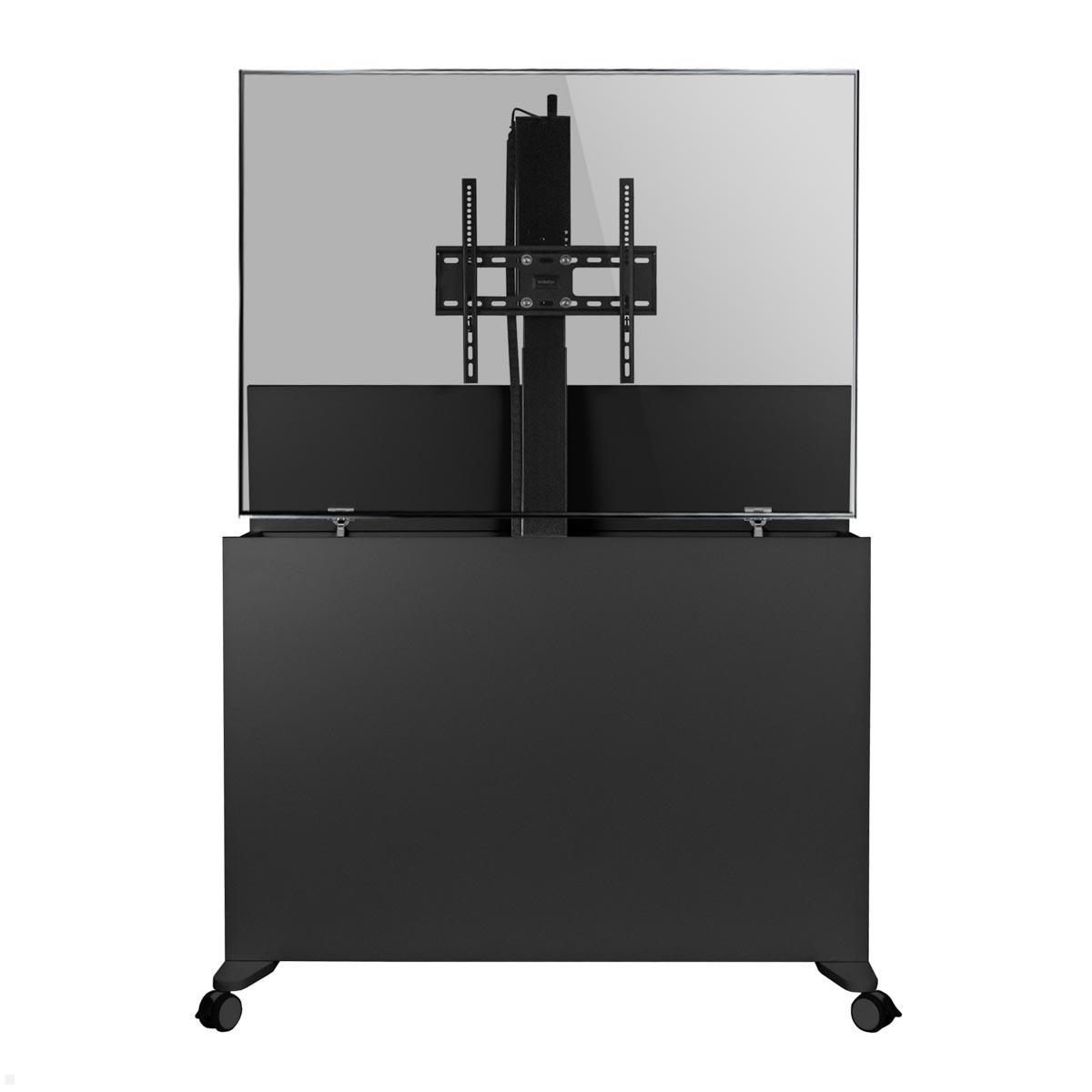 MonLines SIDEB75A mobiles TV Sideboard mit Lift bis 75 Zoll, anthrazit VESA Aufnahme MonLines SIDEB75A mobiles TV Sideboard mit Lift bis 75 Zoll, anthrazit VESA Aufnahme