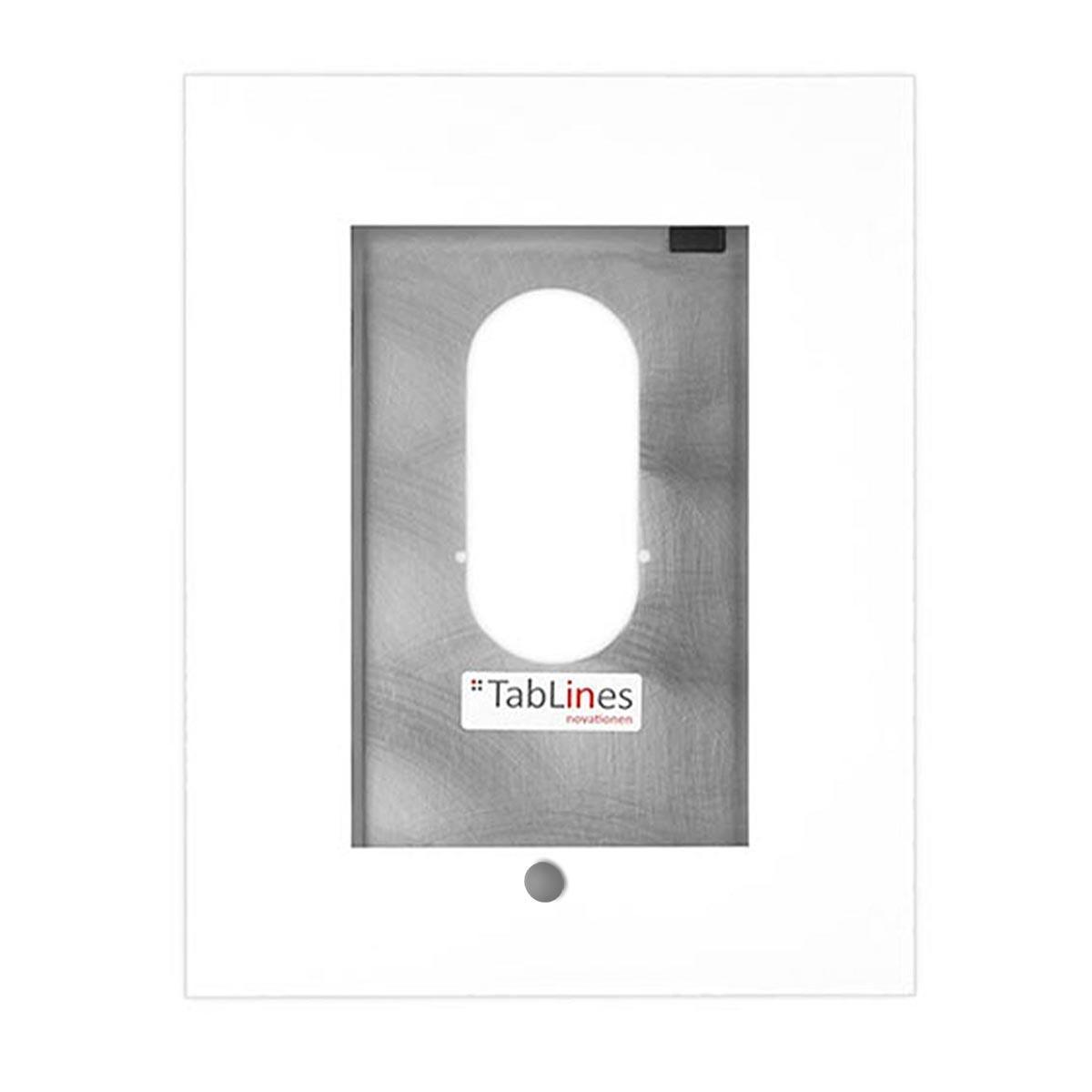 TabLines TWE089W Tablet Wandeinbau für Apple iPad 10.2 (7./8./9. Gen.), HB, weiß, Rahmen TabLines TWE089W Tablet Wandeinbau für Apple iPad 10.2 (7./8./9. Gen.), HB, weiß, Rahmen