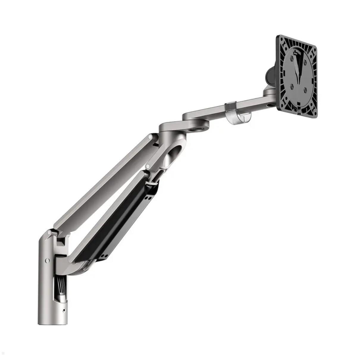 Novus Clu Plus Monitorhalterung ohne Befestigung (991+3109+000), silber, Monitorarm mit Gasdruckfeder