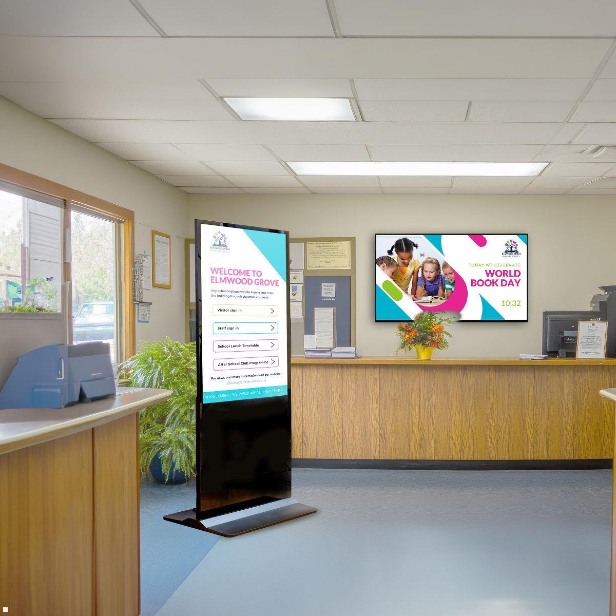 Clevertouch CL Touch Totem Commercial Display 55'' (12955CLTOUCHTOTEM), Anwendungsbeispiel