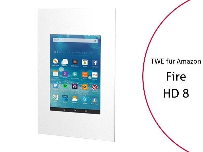 TabLines TWE060W Tablet Wandeinbau für Amazon fire HD 8 (2017), weiß TabLines TWE060W Tablet Wandeinbau für Amazon fire HD 8 (2017), weiß