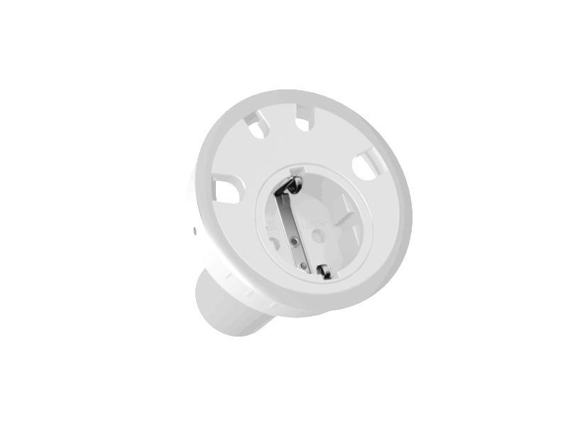 Bachmann LOOP IN Steckdose mit 4x Kabeldurchlass, weiß (938.101) + LOOP ROUND (nicht enthalten) Bachmann LOOP IN Steckdose mit 4x Kabeldurchlass, weiß (938.101) + LOOP ROUND (nicht enthalten)