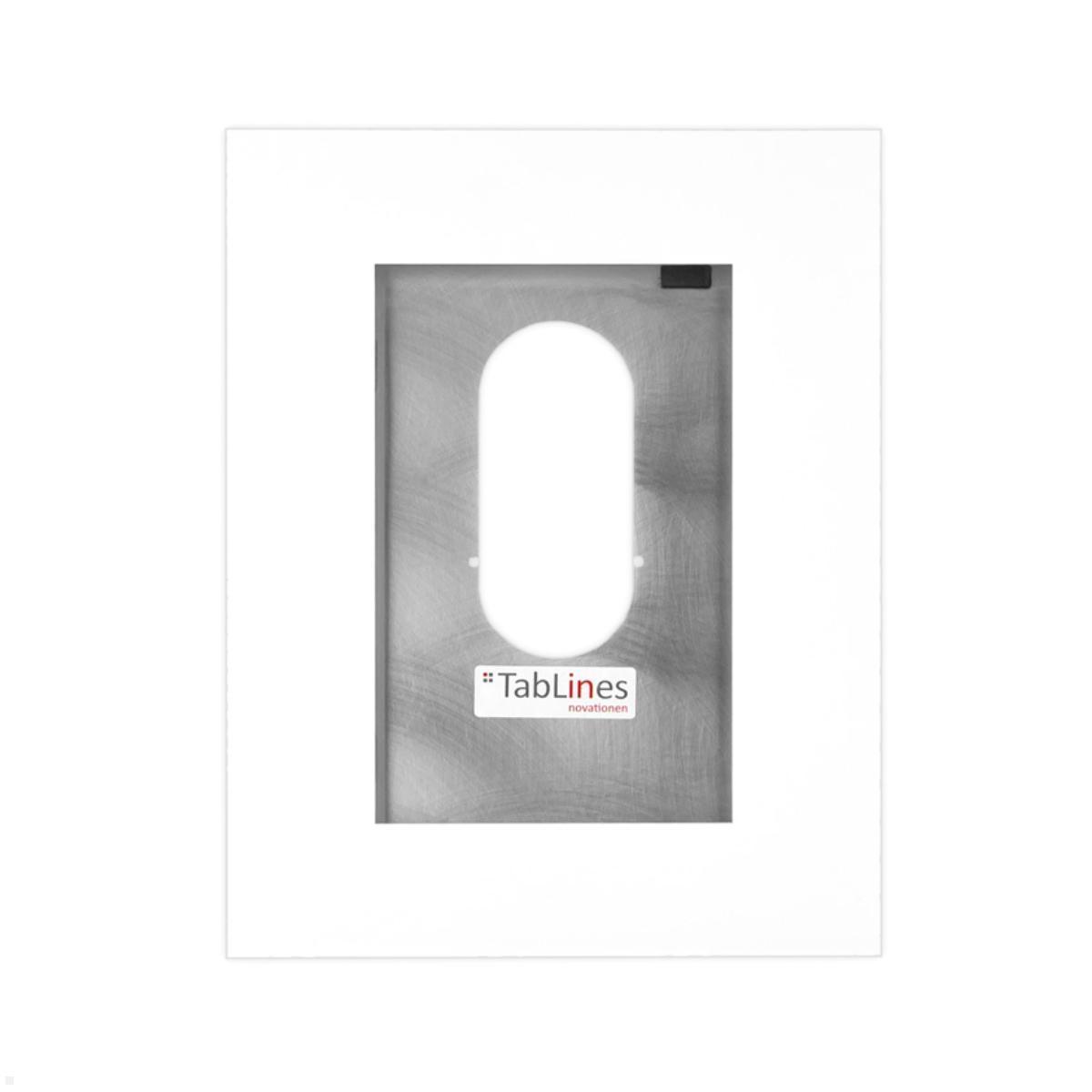 TabLines TWE109W Tablet Wandeinbau für Apple iPad Mini 6 (2021), weiß, Frontcover TabLines TWE109W Tablet Wandeinbau für Apple iPad Mini 6 (2021), weiß, Frontcover