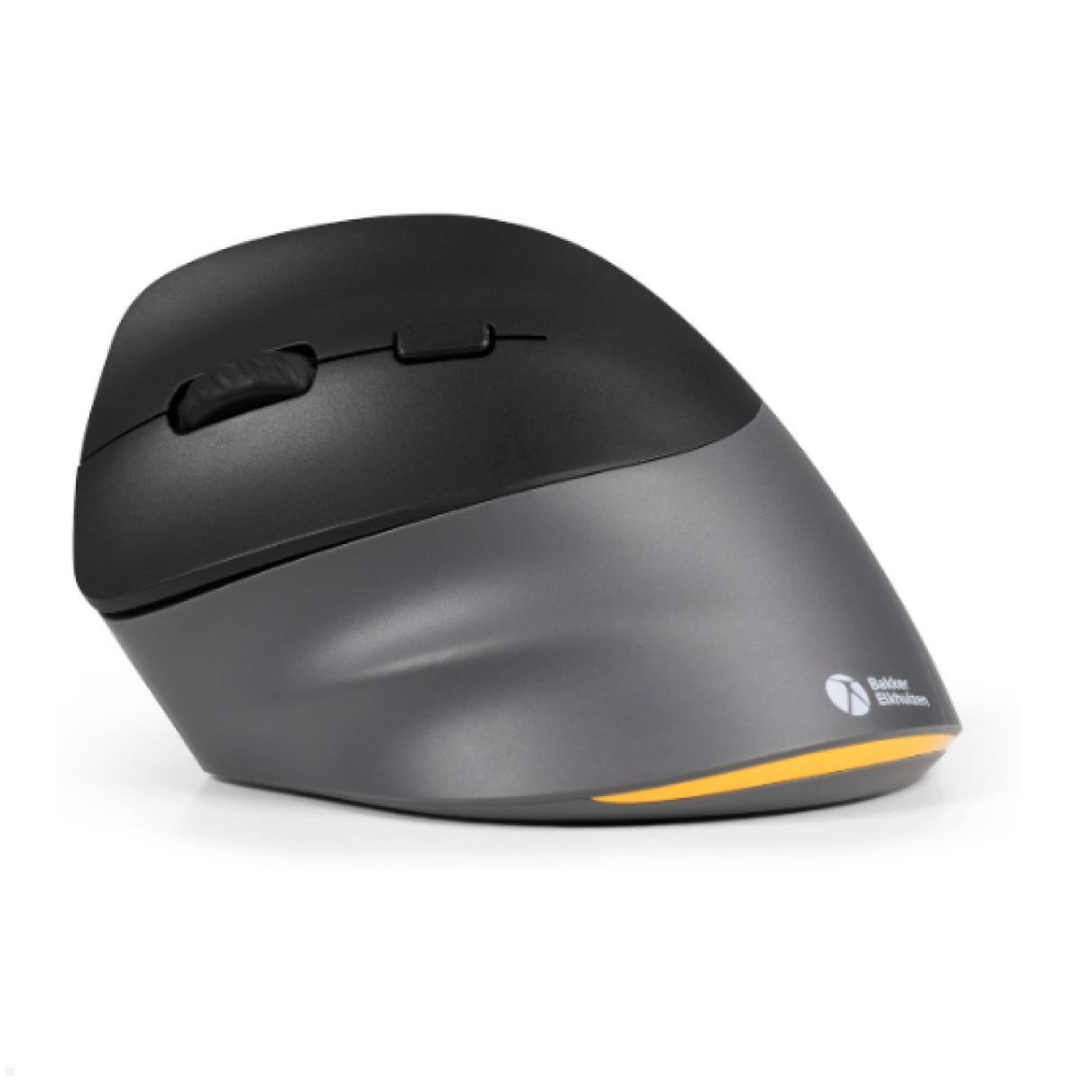 BakkerElkhuizen Ergonomische Maus PRF Pro 3-Mode Vertical Mouse Linkshänder (BNEPRFP3MVML), Seitanansicht Scrollrad