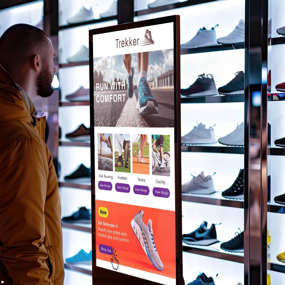 Clevertouch CL Touch Totem Commercial Display 65'' (12965CLTOUCHTOTEM), Anwendungsbeispiel