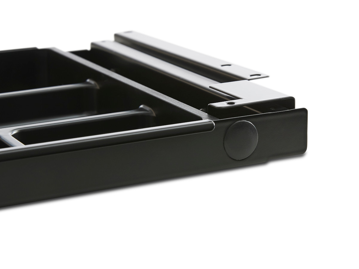 TecLines TUS003B ausziehbare Unterbau Schublade S, schwarz Schlosseinbau möglich TecLines TUS003B ausziehbare Unterbau Schublade S, schwarz Schlosseinbau möglich