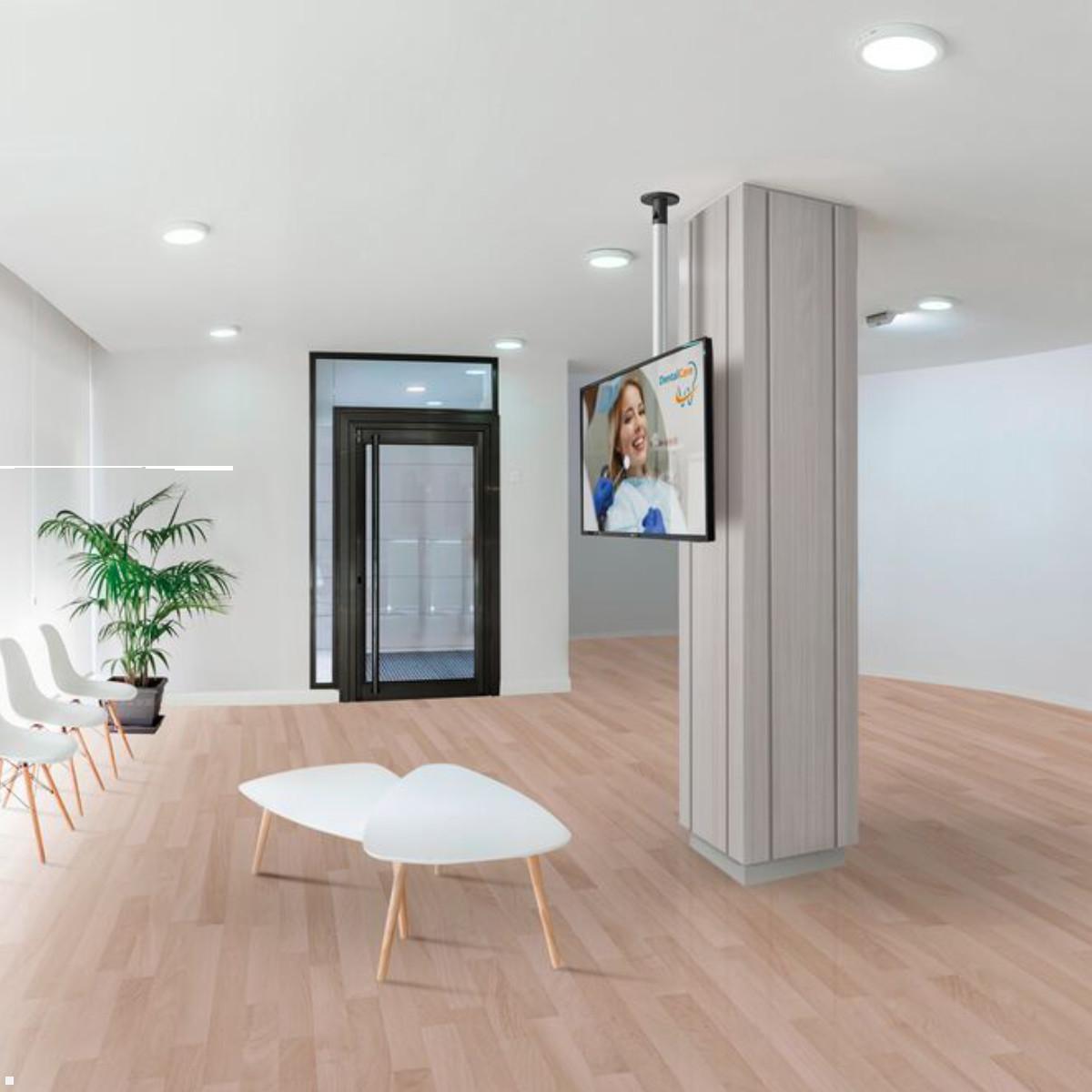 Vogels Connect-It PUC 2415 - 150 cm Säule für Deckenhalterung, silber, Anwendung Vogels Connect-It PUC 2415 - 150 cm Säule für Deckenhalterung, silber, Anwendung
