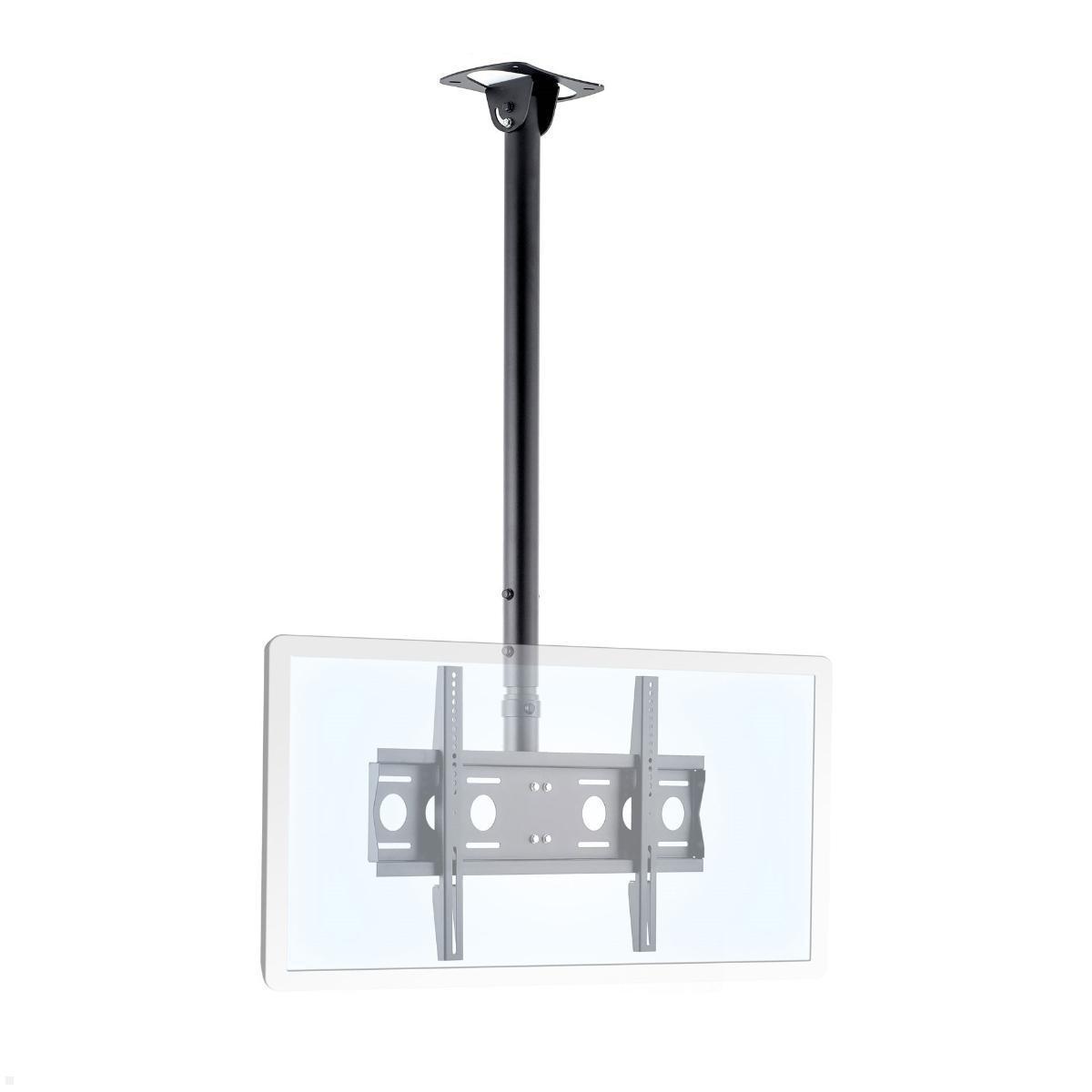 höhenverstellbare Monitor Deckenhalterung 60kg bis 65 Zoll - Edbak CMS21 höhenverstellbare Monitor Deckenhalterung 60kg bis 65 Zoll - Edbak CMS21
