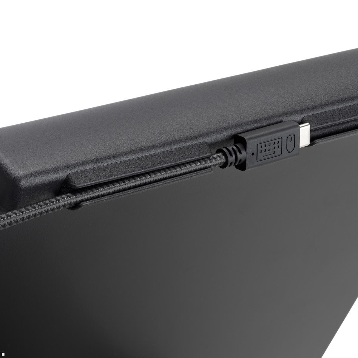 CBS Lana Laptop Ständer höhenverstellbar bis 16 Zoll, Detailbild Kabelmanagement