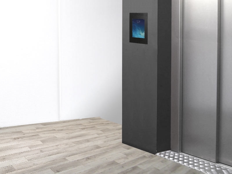 TabLines TWE056B Tablet Wandeinbau Apple iPad Air 2, schwarz Anwendung TabLines TWE056B Tablet Wandeinbau Apple iPad Air 2, schwarz Anwendung