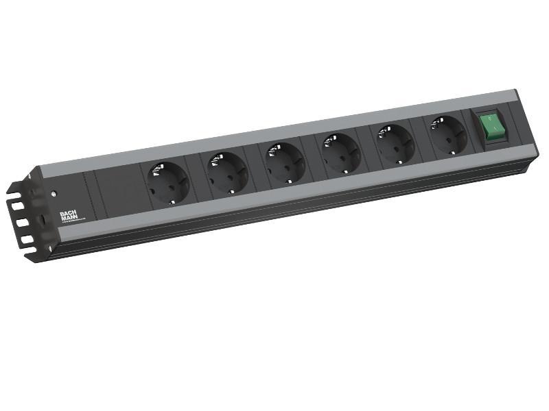 Bachmann Handwerkerleiste 6x Steckdose, 1x Schalter (300.008) Mehrfachsteckdose Bachmann Handwerkerleiste 6x Steckdose, 1x Schalter (300.008) Mehrfachsteckdose