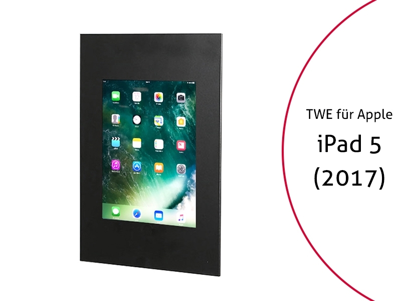 TabLines TWE034B Tablet Wandeinbau für Apple iPad 5 (2017), schwarz TabLines TWE034B Tablet Wandeinbau für Apple iPad 5 (2017), schwarz