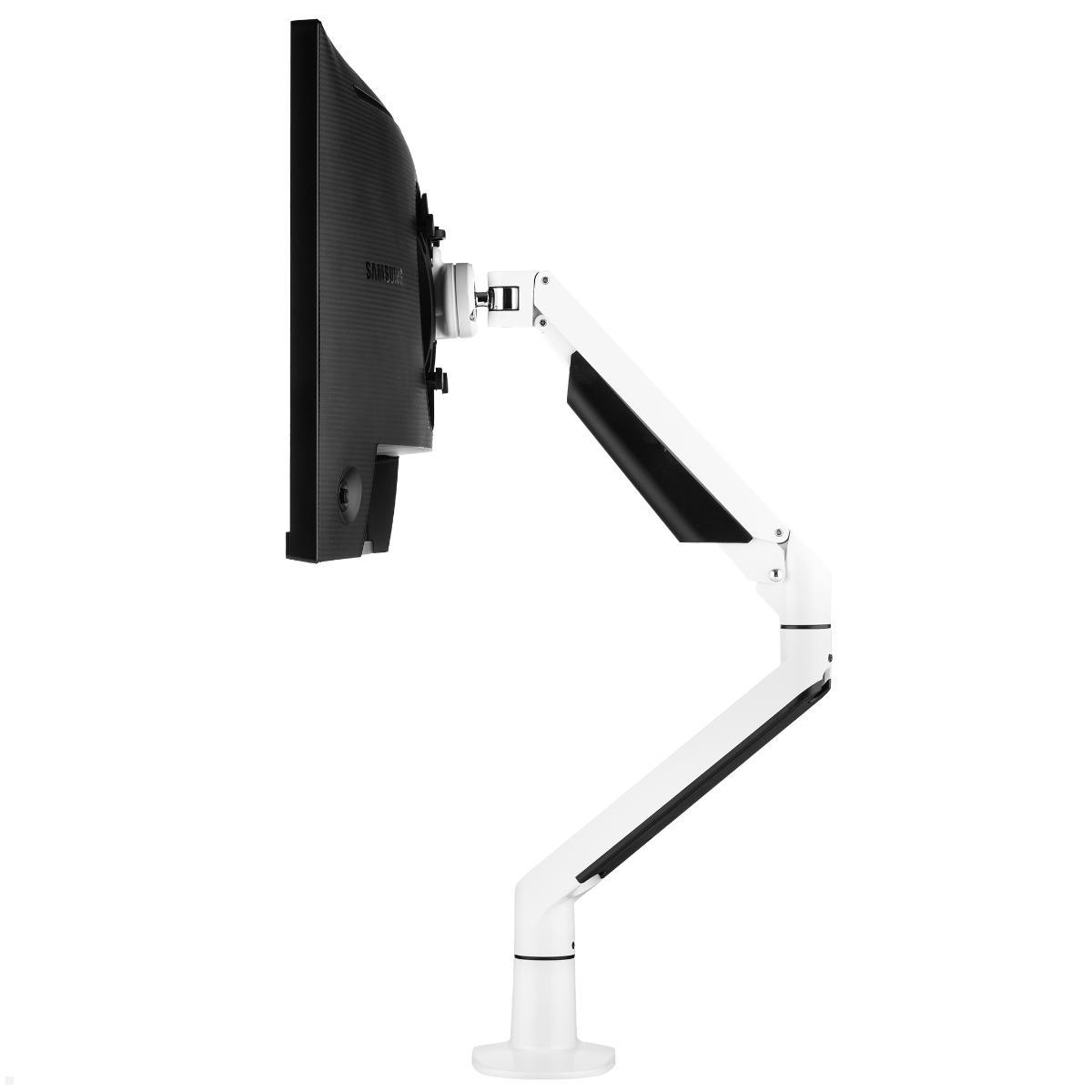 Fellowes Chicago Single Monitor Tischhalterung, Seitenansicht