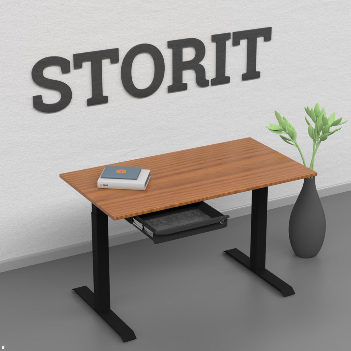 TecLines TUS018B ausziehbare Unterbau Schublade, abschließbar, schwarz Anwendung Steh-Sitz Tisch TecLines TUS018B ausziehbare Unterbau Schublade, abschließbar, schwarz Anwendung Steh-Sitz Tisch