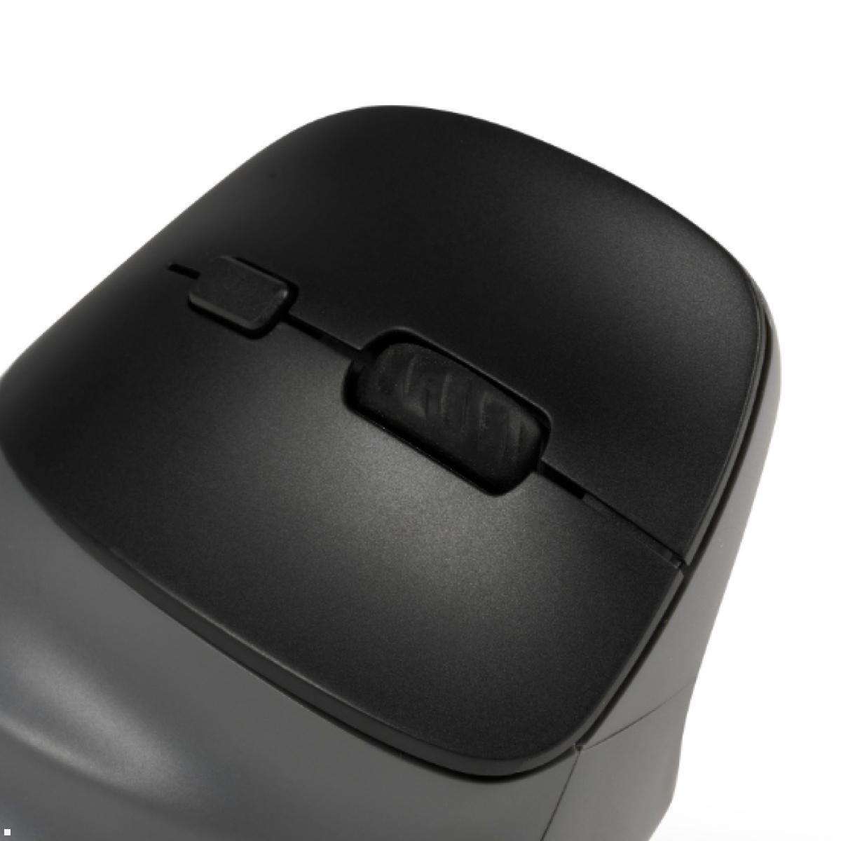 BakkerElkhuizen Ergonomische Maus PRF Pro 3-Mode Vertical Mouse Linkshänder (BNEPRFP3MVML), Detailansicht Scrollrad