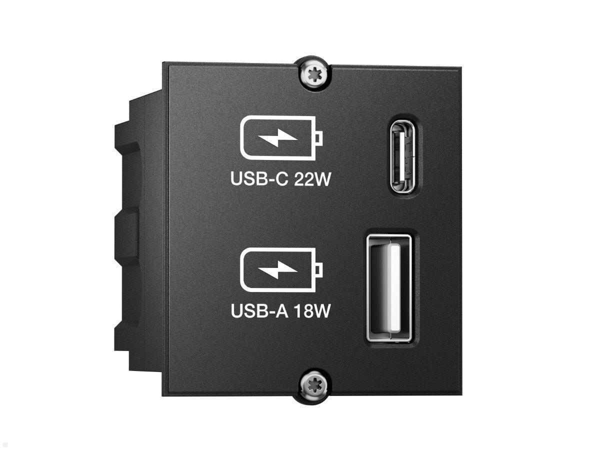 Bachmann USB-A und USB-C Charger Custom Modul (917.227) Bachmann USB-A und USB-C Charger Custom Modul (917.227)