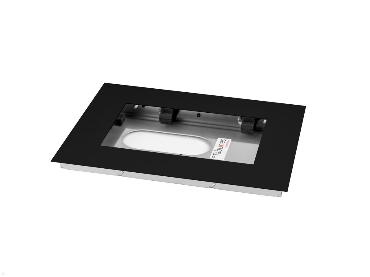 Samsung Galaxy Tab S7 11.0 Tablet Wand Halterung, schwarz, Seitenansicht Samsung Galaxy Tab S7 11.0 Tablet Wand Halterung, schwarz, Seitenansicht