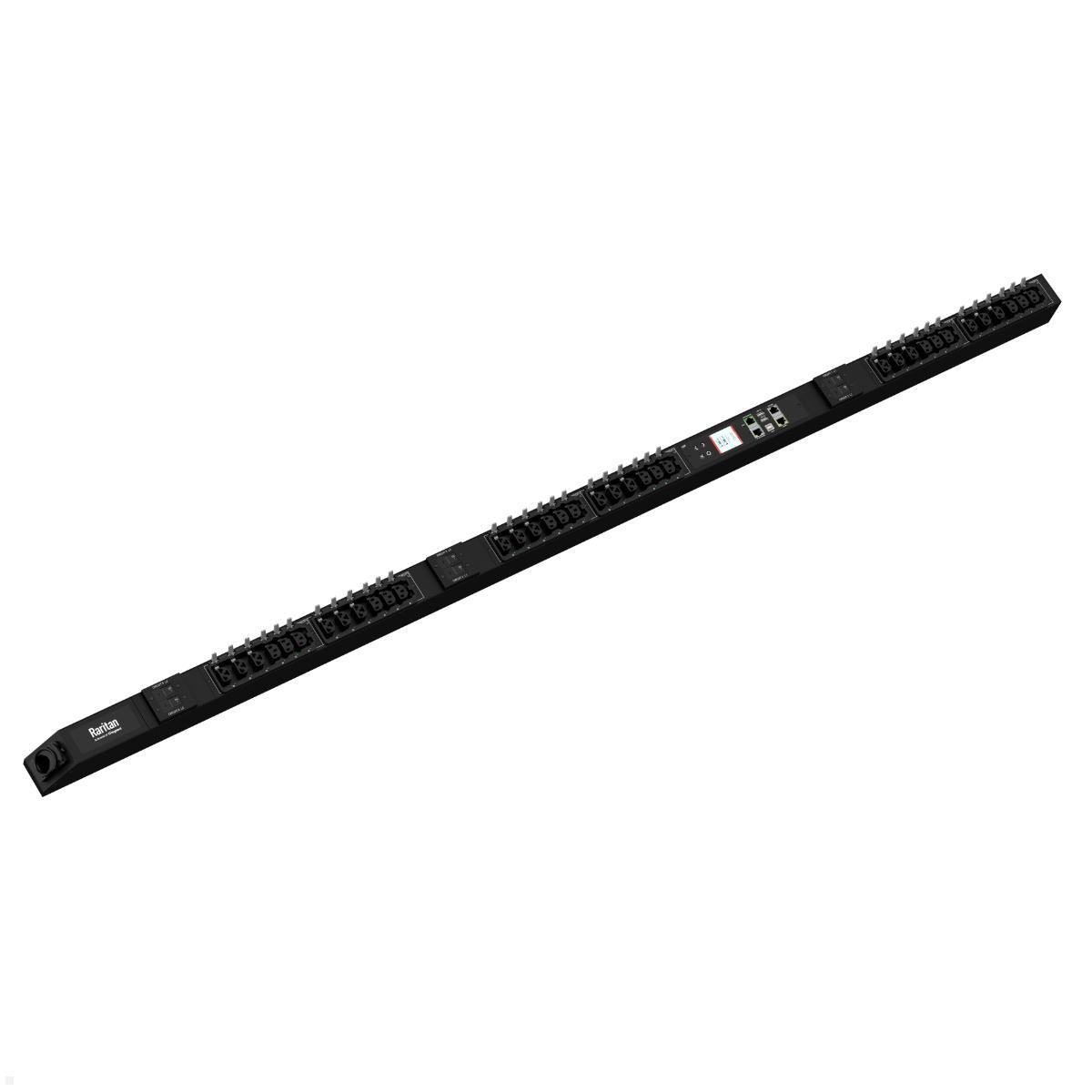 Legrand Raritan iX Rack-PDU 0U mit 18xC13 / 18xHDOT Cx, 3-phasig 400V 32A, Input Metered/Switched (PX4-2699-E7V2), Raritan iX Rack-PDU 0U