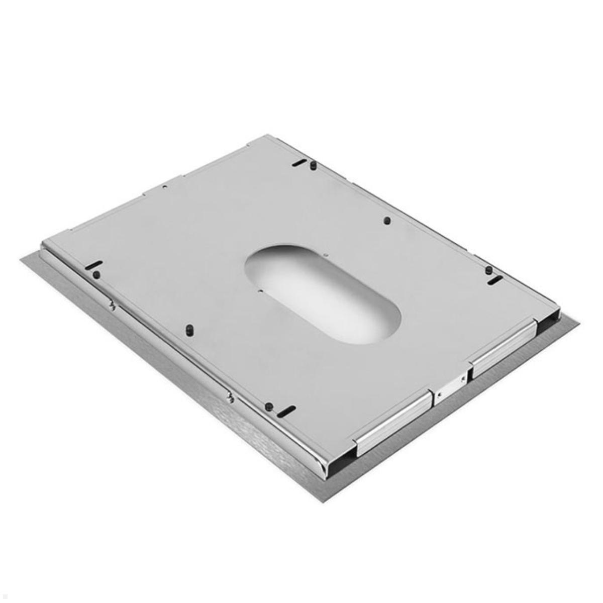 TabLines TWE109E Tablet Wandeinbau für Apple iPad Mini 6 (2021), Edelstahl, Rückseite mit Aussparung TabLines TWE109E Tablet Wandeinbau für Apple iPad Mini 6 (2021), Edelstahl, Rückseite mit Aussparung