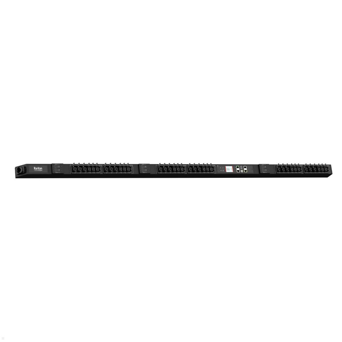 Legrand Raritan iX Rack-PDU 0U mit 18xHDOT C13 / 18xCx, 3-phasig 400V 32A, Outlet Metered/Switched RCM (PX4-5699-E7M28V2), Rack-PDU Outlet Switched RCM