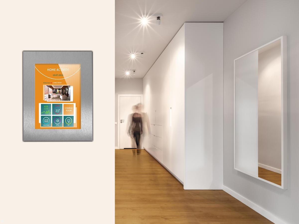 Samsung Galaxy Tab S7 11.0 Tablet Wand Halterung, silber, Smart Home Samsung Galaxy Tab S7 11.0 Tablet Wand Halterung, silber, Smart Home