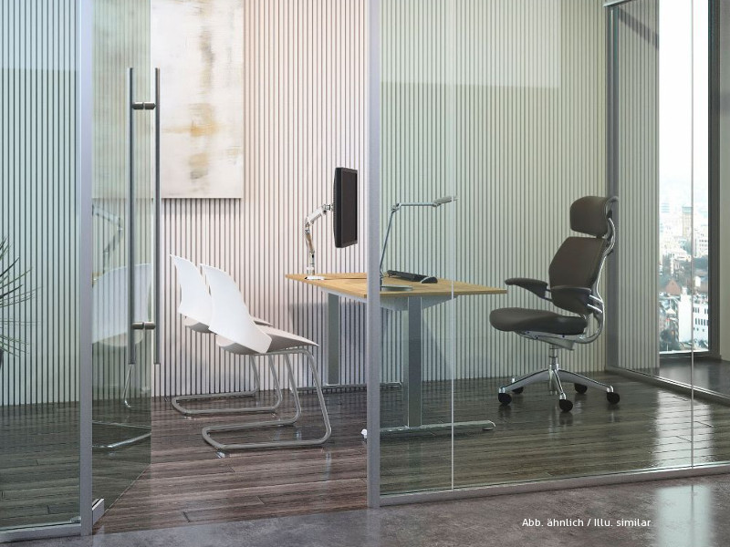 Humanscale Bürostuhl mit Kopfstütze Leder Freedom Headrest Humanscale Bürostuhl mit Kopfstütze Leder Freedom Headrest