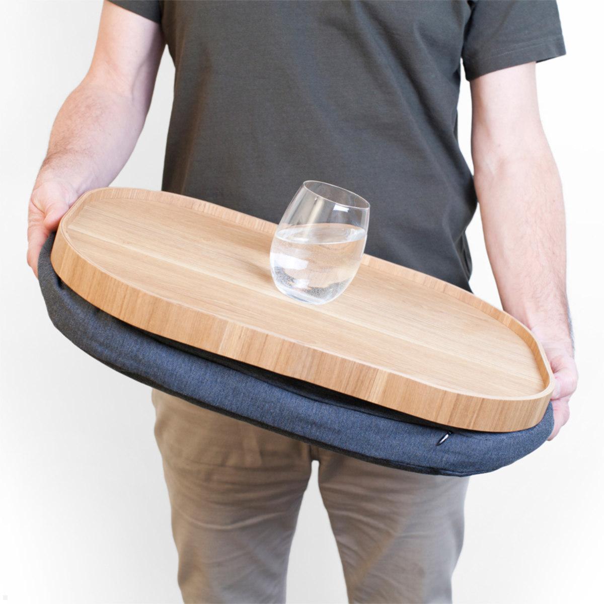 Bosign CurveLine™ Large Laptop Knietablett Laptray Rutschfest Beschichtet