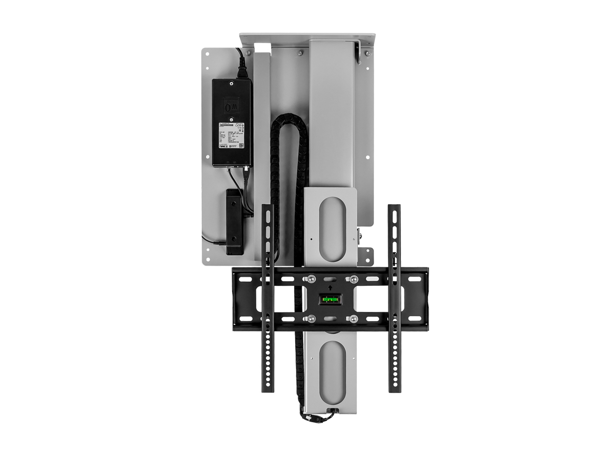 MonLines MLD675S myTVLift Deckenlift elektrisch, 675mm, silber Liftsystem min. Höhe MonLines MLD675S myTVLift Deckenlift elektrisch, 675mm, silber Liftsystem min. Höhe