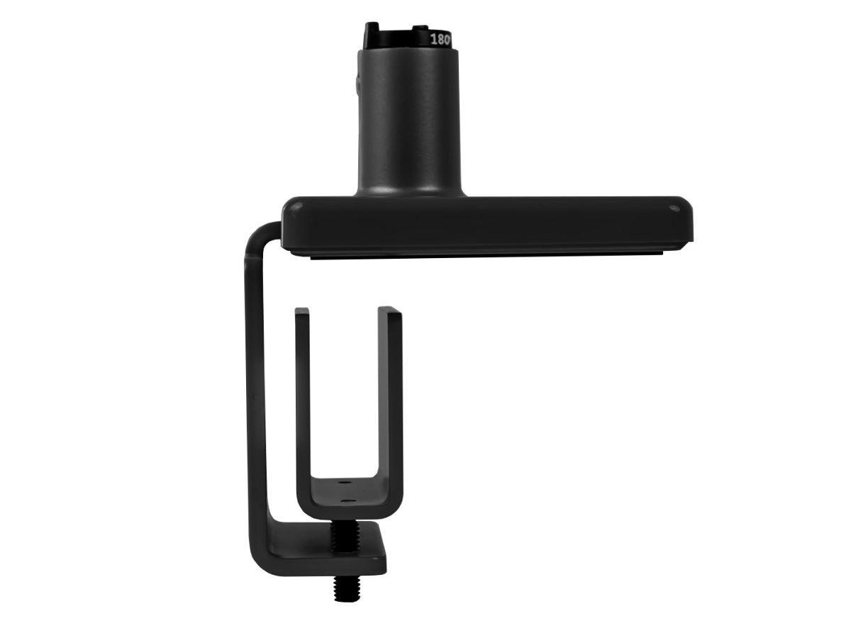 Humanscale M2.1 Monitorhalterung USM Tische gerade, schwarz Detail Humanscale M2.1 Monitorhalterung USM Tische gerade, schwarz Detail