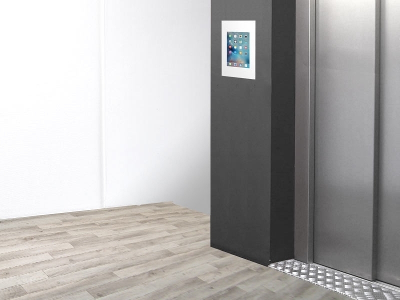 TabLines TWE037W Tablet Wandeinbau für Apple iPad Air 1, weiß Anwendungsbeispiel TabLines TWE037W Tablet Wandeinbau für Apple iPad Air 1, weiß Anwendungsbeispiel