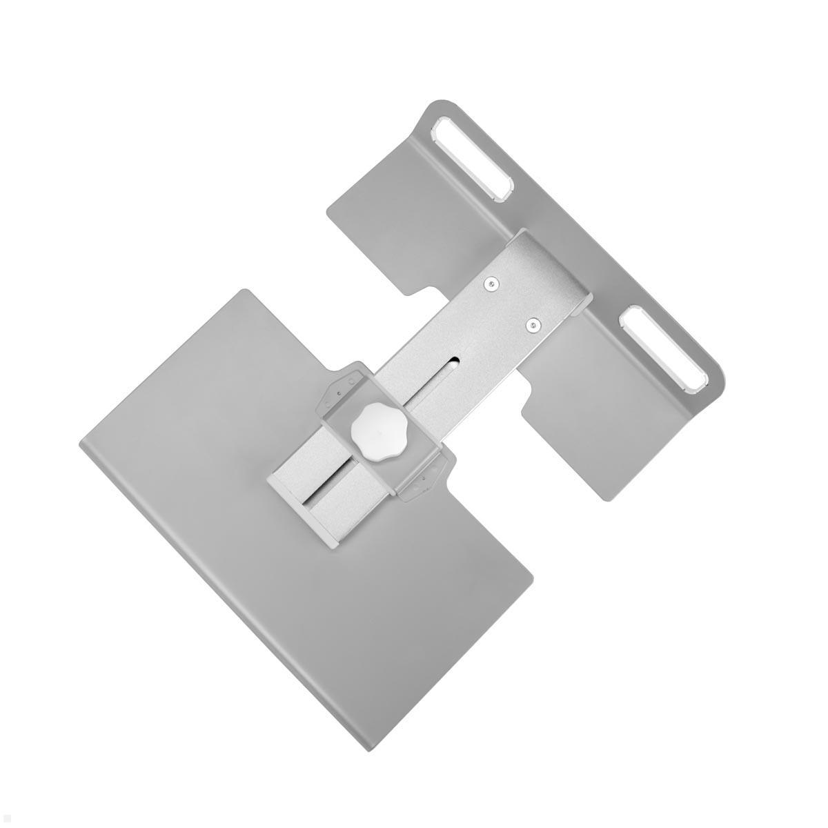 Humanscale M2.1 Laptop Wandhalterung mit Schwenkarm schräg, weiß, Drehregler Humanscale M2.1 Laptop Wandhalterung mit Schwenkarm schräg, weiß, Drehregler