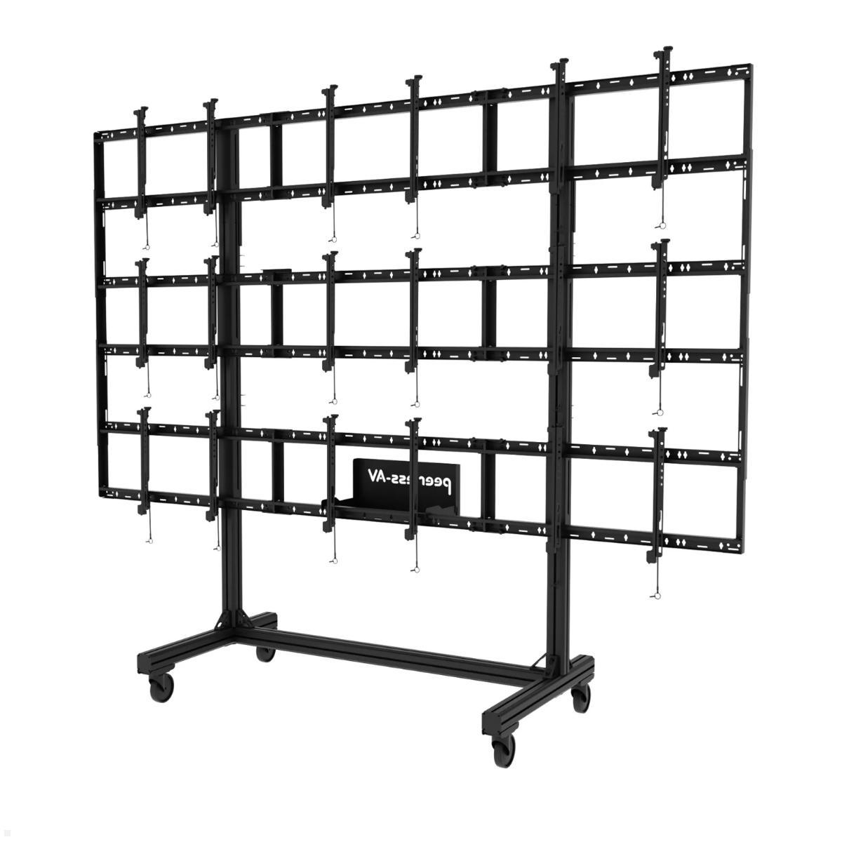 peerless DS-C555-3X3 portabler Videowand-Wagen peerless DS-C555-3X3 portabler Videowand-Wagen