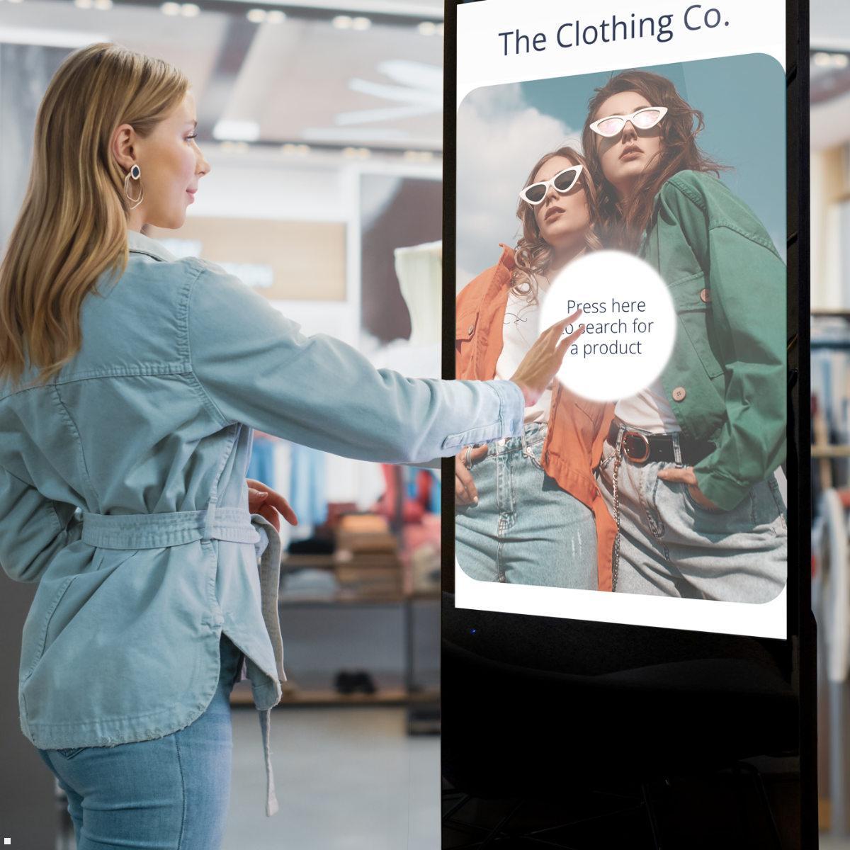 Clevertouch CL Touch Totem Commercial Display 55'' (12955CLTOUCHTOTEM), Anwendungsbeispiel, Touch Funktion