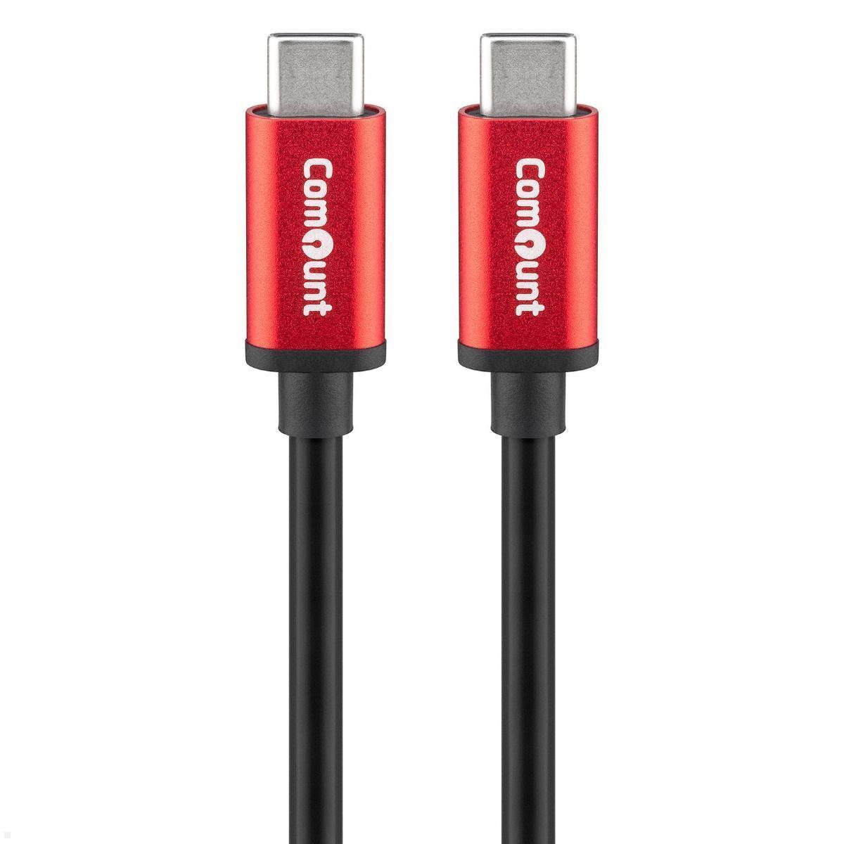 Comount Sync- und Ladekabel USB-C 3.2, USB-C auf USB-C, Power Delivery 100W