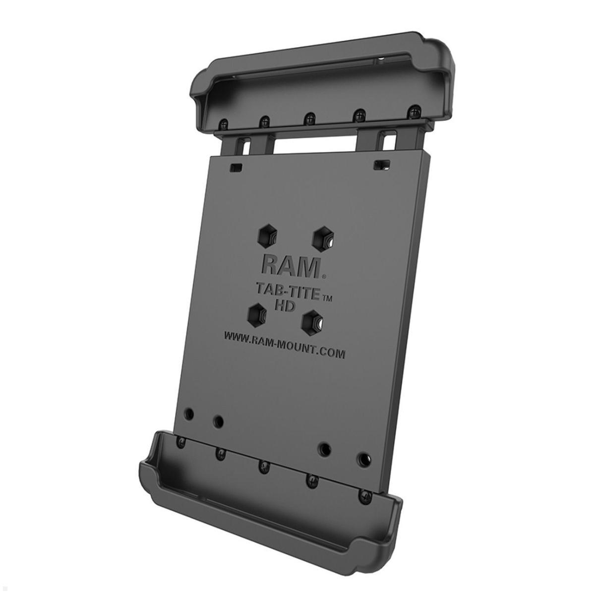 RAM Mounts Tab-Tite Universal Tablet Halteschale für 7-8 Zoll Tablets (RAM-HOL-TAB24U), seitlich geöffnet