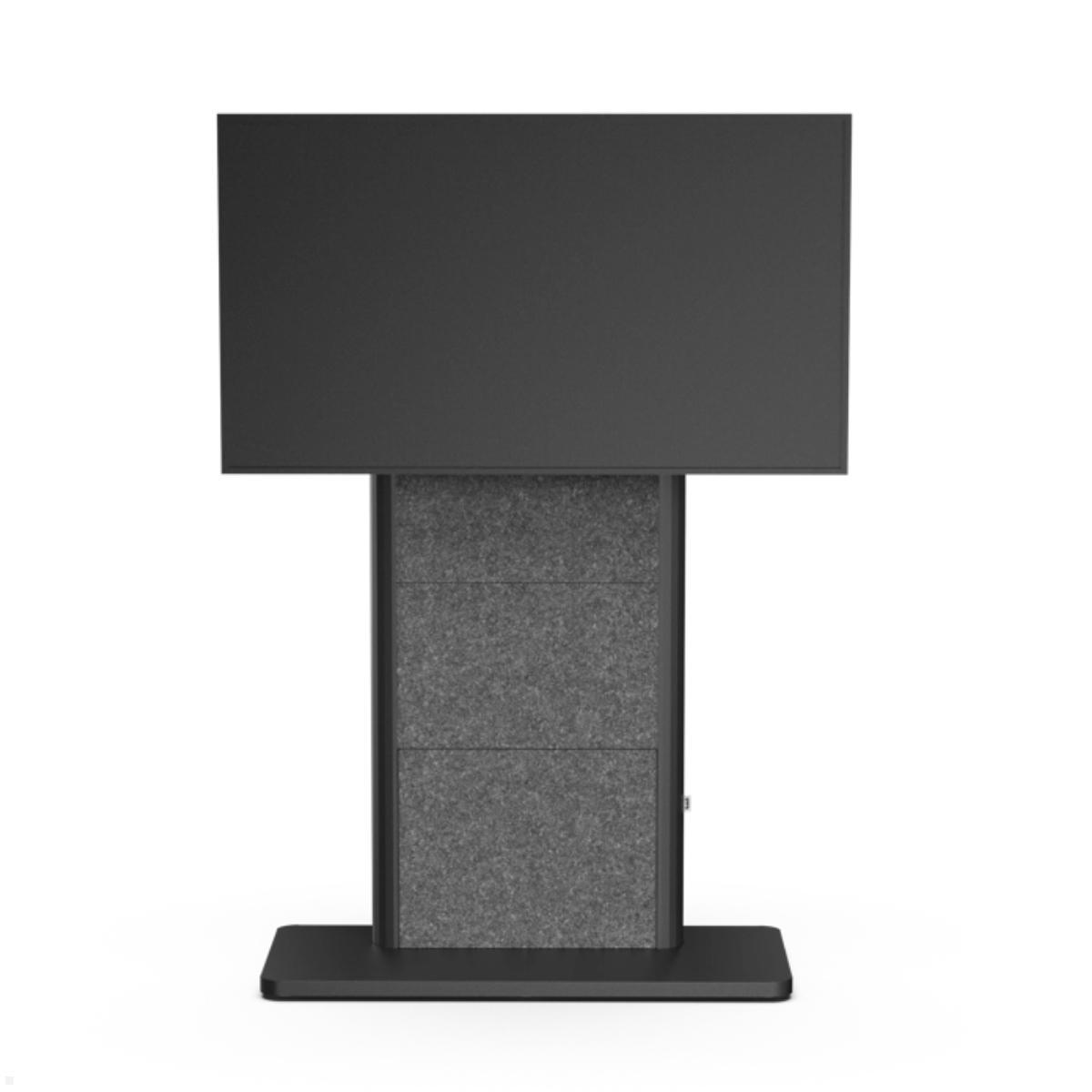 SMS EVER620 Monitorständer bis 98 Zoll, Beispielansicht mit Monitor
