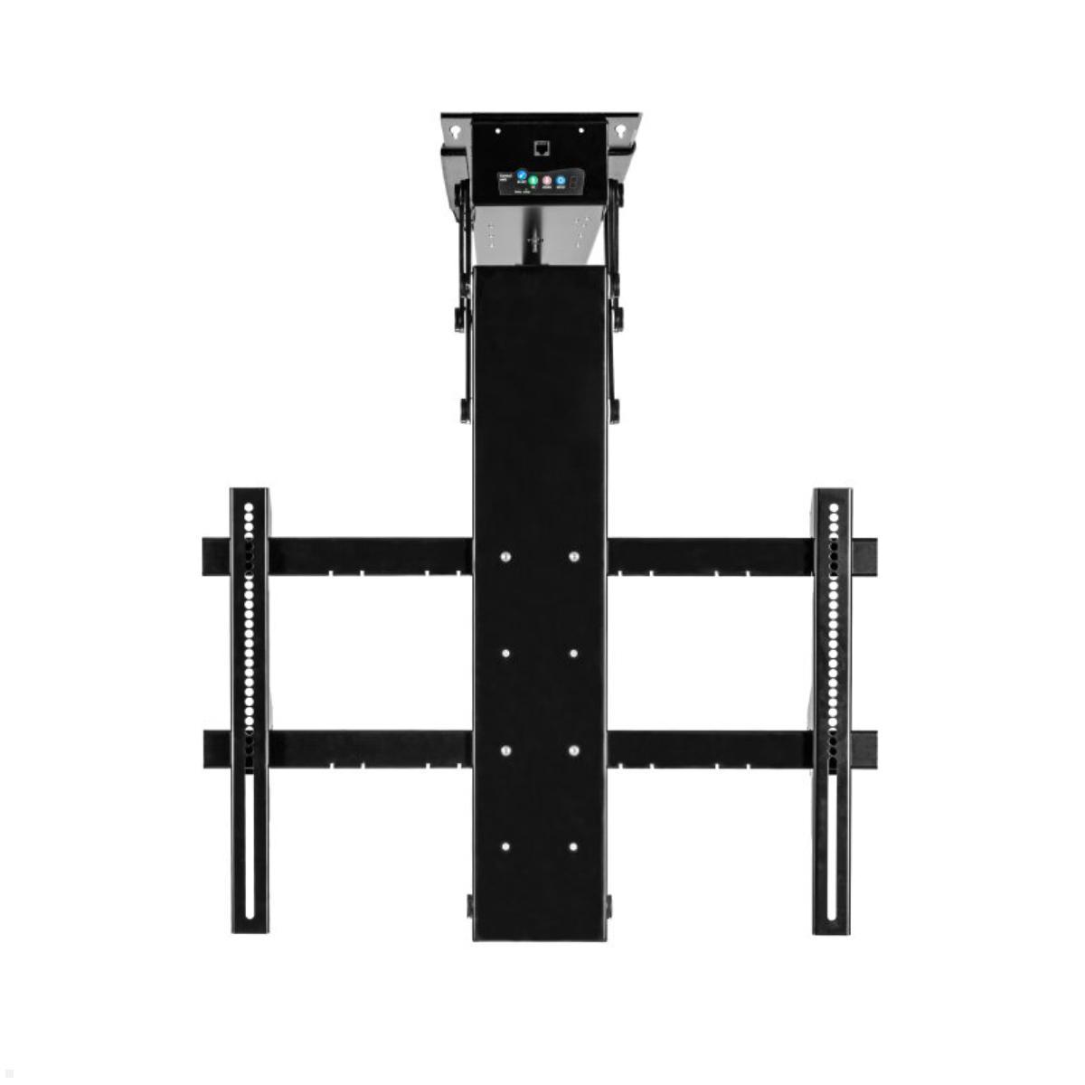 MonLines MDH014B elektrische TV Deckenhalterung bis 85 Zoll, schwarz, Frontansicht MonLines MDH014B elektrische TV Deckenhalterung bis 85 Zoll, schwarz, Frontansicht