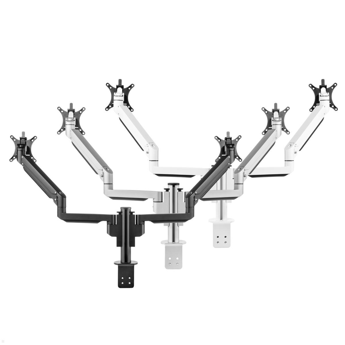 Fellowes Galaxy Dual Monitor Tischhalterung mit Klemme, Farbauswahl