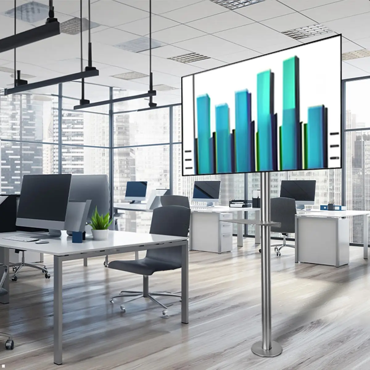 Sonderanfertigung BTS - Individueller TV Bodenhalter Sonderanfertigung BTS - Individueller TV Bodenhalter