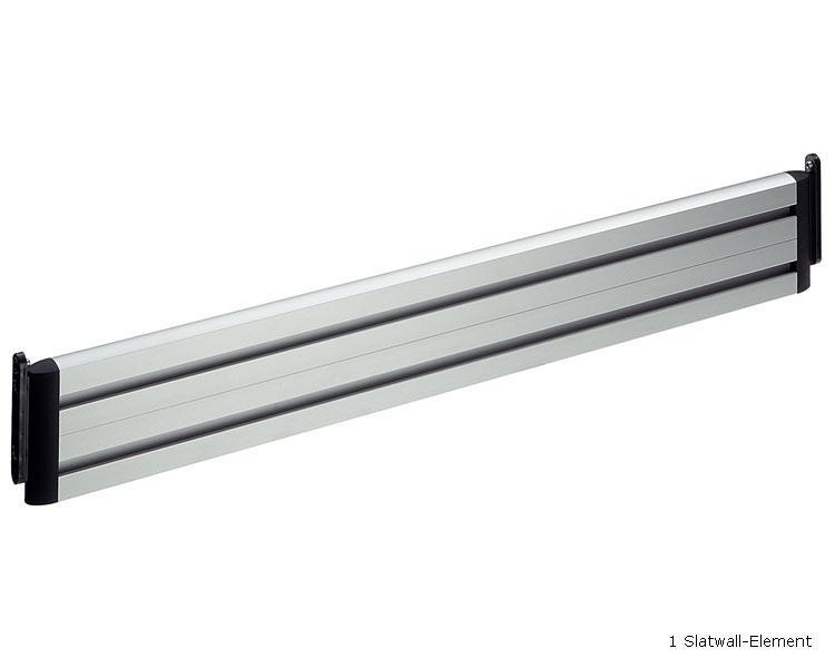 Novus Slatwall Elemente 120 mit TSS-Säule mit Tischklemme (974+1205+000)