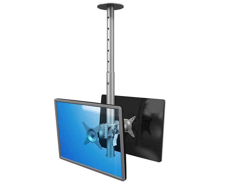 Dataflex Viewmate Dual-Deckenhalter 52.572 silber Dataflex Viewmate Dual-Deckenhalter 52.572 silber