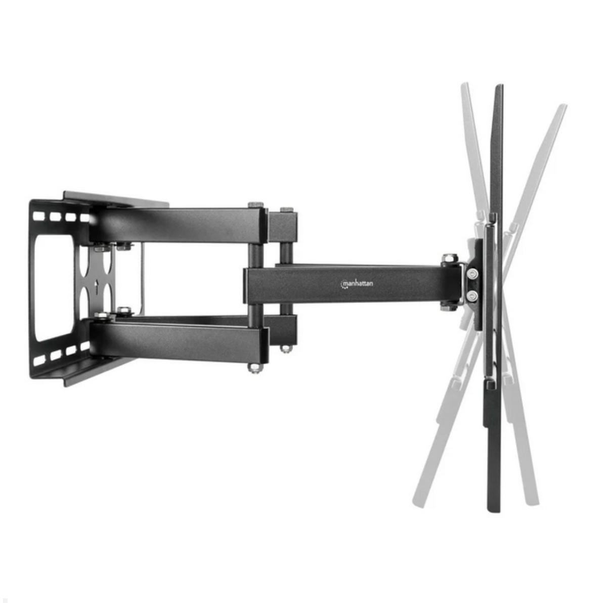 MonLines MWH037B Outdoor TV Wandhalterung 37-86 Zoll, schwenkbar, neigbar