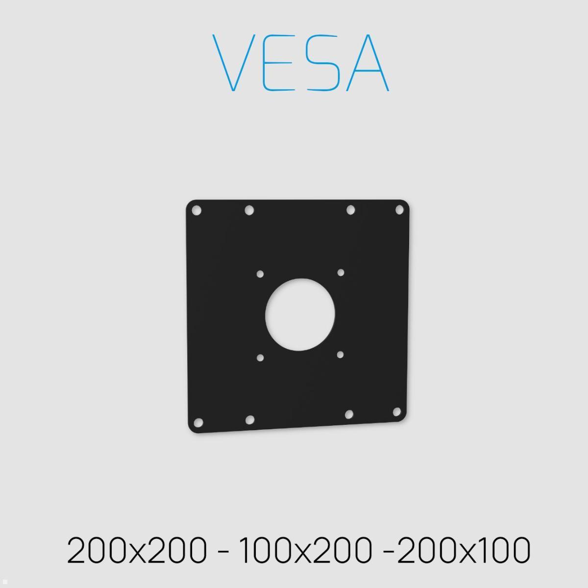 Cavus SPHERE150B22 TV Standfuß 32-65 Zoll, Säule 1500 mm, schwarz VESA Aufnahme Cavus SPHERE150B22 TV Standfuß 32-65 Zoll, Säule 1500 mm, schwarz VESA Aufnahme