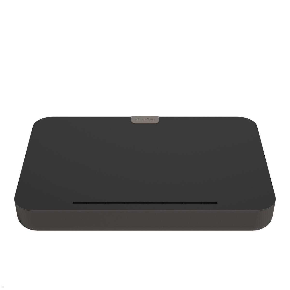 Dataflex Bento ergonomische Toolbox schwarz (45.903), Ansicht geschlossen