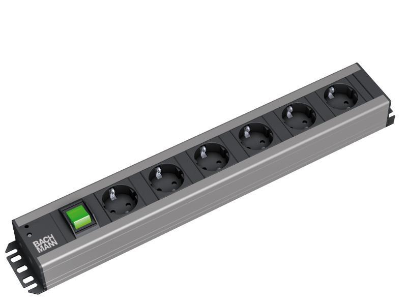 Bachmann Handwerkerleiste 6x Steckdose, 1x Schalter (300.003) Mehrfachsteckdose Bachmann Handwerkerleiste 6x Steckdose, 1x Schalter (300.003) Mehrfachsteckdose